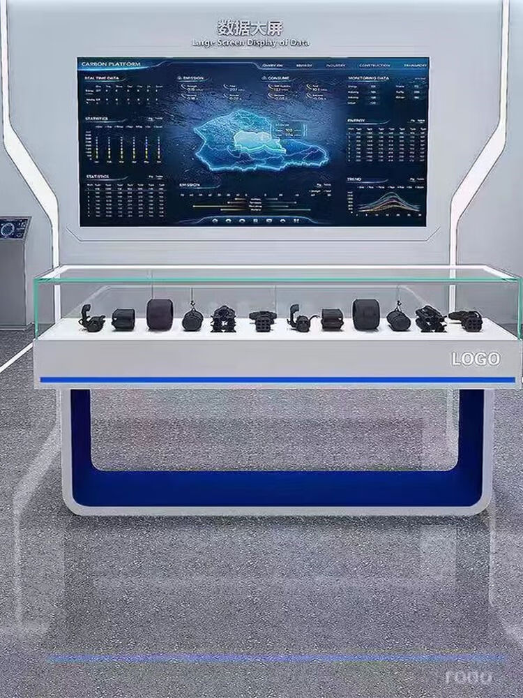 語森憶創意烤漆產品展示柜 科技與美學的融合，打造沉浸式數字創意展覽新體驗